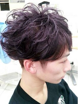 ヘアースペース ルーシー(hair space Rucy)の写真/【新規★男性限定】ALL MENU 20％OFF!!技術に定評あり!RucyのカットはON/OFF楽しめるオシャレstyleをご提案