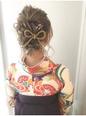 卒業式 ヘアセット 横浜 袴着付 105