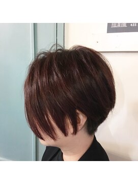 ジェルム ヘアーワークス(germe hair works) 遊び心満点のショート
