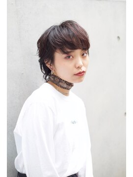 レンジシ オモテサンドウ(RENJISHI omotesando) 耳周りが可愛いショートウルフ