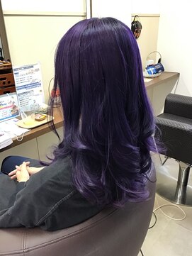 コアフィールフィス(COIFFURE fils) 【見附・今町】ブリーチ×パープルバイオレット