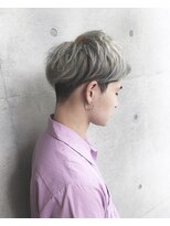 スタンド バイ ヘアー(STAND By HAIR) 【STAND By  HAIR】MEN’Sグレイッシュショート