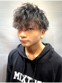 ツイストスパイラルマッシュショート