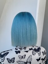 サロンドミルク 溝の口店(salon de MiLK) *アホみたいな猛暑はおすすめな水色カラーで夏を乗り切ろう!!