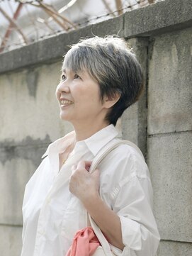 えがお美容室 【えがお美容室】50代60代にオススメ☆美フォルムショート