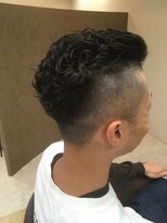 ヘアサロンアンドヘアメイクディー(hair salon hair make D)&nbsp;仙台D イージーパーマ+フェード+ツーブロック 宮城リョータstyle