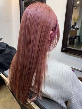コレット ヘアー 大通(Colette hair) コーラルピンク