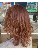 ○オレンジベージュ○