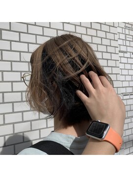 リー 甲子園(Lee) 逆インナーカラー