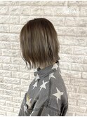 切りっぱなしボブ☆バレイヤージュ☆