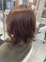 バサ 新所沢店(BASSA)&nbsp;ツヤ髪カラー　バーガンディー