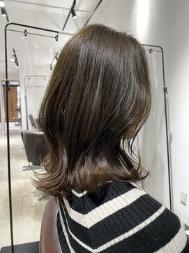 サルファ ヘアデザイン 名古屋 丸の内(S.ALPHA HAIR DESIGN) アッシュブラウンで大人髪
