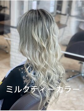 リッシュ 都賀店(Lish) ミルクティーカラー