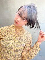 メーヴェ(Mowen) mowen 南堀江　クールショート×グレージュ×外国人風
