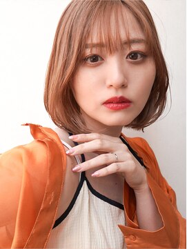 エステージ 喜連店(S-TAGE) シースルーバング×丸みボブ