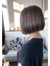 カットカラー＋白髪ぼかし＋エイジングケアTR＆SPA ￥23100→