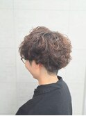 レディースショートパーマ