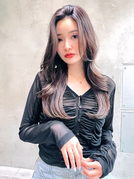 エース (ACE) ACE横浜 大人かわいい暗めカラー×髪質改善トリートメント