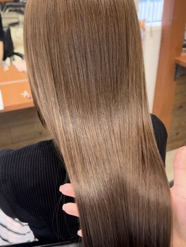 シエル 難波店(CIEL) 【ブリーチなしチョコベージュ】＃ブリーチなしダブルカラー