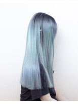 ルプラ ガーデン(le-pla garden)&nbsp;ミントグリーン#ダブルカラー#スーパーロング #ブリーチ#豊橋