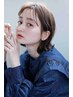 【池田指名】カット＋プレミアムケアカラー＋ヘッドスパ　￥9,680