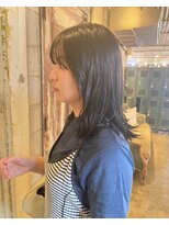 髪質改善と縮毛矯正の専門店 サンティエ(scintiller)&nbsp;ブルージュ。透明感暗髪カラー