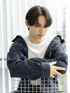 デュー 栄(DEW) 【DEW】韓国風カルマパーマ/センターパート