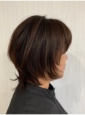 大人のエイジングケア 秋カラー×くびレイヤー小顔カット