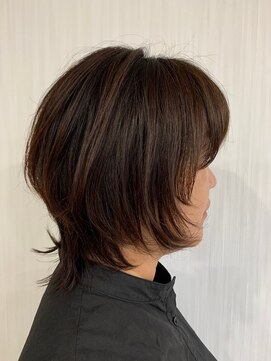 ヴァンカウンシル 清須店(VANCOUNCIL) 大人のエイジングケア 秋カラー×くびレイヤー小顔カット