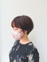 マグネットヘアートラスト(MAGNET HAIR trust) ショートとオレンジ