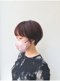 ショートとオレンジ