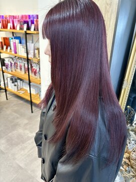 ミョンシル ボルドーカラー