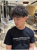 ハイライト x ツイストパーマ/20代30代40代