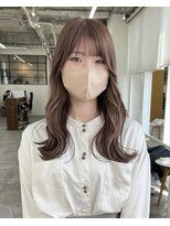 ネルバイグリーン(Nelle by green) 町田ブリーチなしダブルカラー、町田ベージュカラー、オリーブ