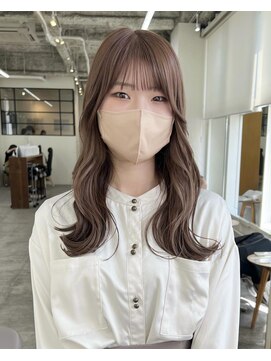 ネルバイグリーン(Nelle by green) 町田ブリーチなしダブルカラー、町田ベージュカラー、オリーブ