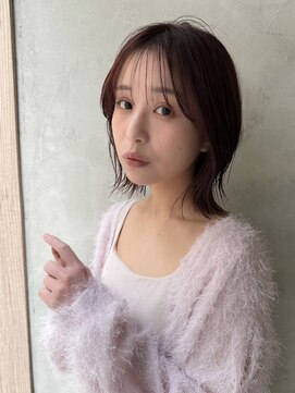 キートス(Kiitos) ★20代30代40代くびれボブウルフレイヤー暖色カラー