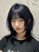 アンカーバイナチュラル(anchor by natural)&nbsp;韓国風/レイヤー/小顔/前髪カット/髪質改善/グレージュ/透明感