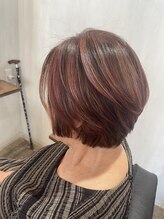 マロウ(marou)&nbsp;ベージュピンクなショートボブ