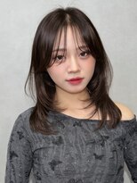 サンド 名古屋(sand)&nbsp;アプリコットオレンジくびれヘアハイライトカラー名古屋ショート