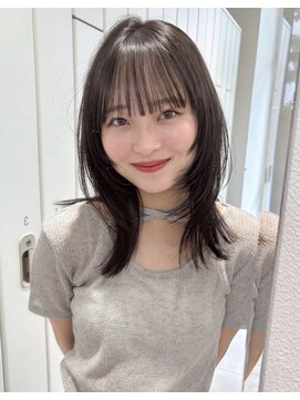 アンアミ シブヤ(Un ami shibuya) 【Un ami】レイヤーカット/ミディアムレイヤー/フェイスレイヤー