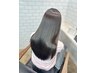 髪質改善ストレート+カット+髪質改善トリートメント+¥27000#高槻#髪質改善