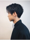 フェザーパーマ【渋谷/髪質改善/学割/ブリーチ/レイヤー】