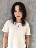 デザインカット＋ケアパーマ　￥15,015→￥13,513