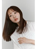 コア銀座メゾン(COA GINZA Maison)&nbsp;髪質改善レイヤーカット前髪カット顔周りレイヤー暗めカラー銀座