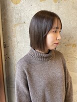 シーモアアンドサンズ(Seymour and Sons)&nbsp;アッシュブラウンボブスタイル