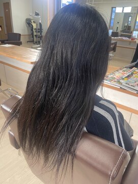 こころ カット縮毛矯正