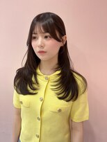 ボタン シブヤ(VOTAN SHIBUYA)&nbsp;オリーブブラウン/レイヤーカット/透明感カラー/韓国ヘア