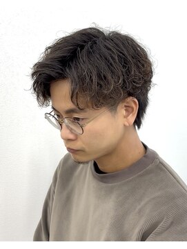 メンズサロンラシルバイレストプラス(MEN'S SALON racil by rest plus) シャドウパーマ