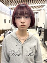 オルタナティブ(alternative) red bob