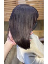 桃の木 ヘアー(桃の木 hair)&nbsp;１ブリーチで叶う　ジェットラベンダー